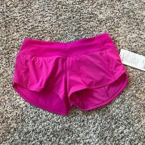 Lululemon speed up shorts 2.5